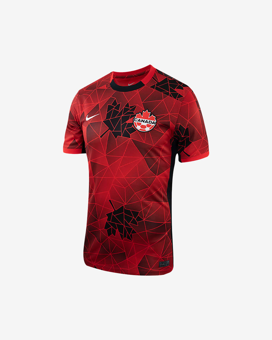 Canada 2023 Stadium Home Men s Nike Dri FIT Soccer Jersey. Nike